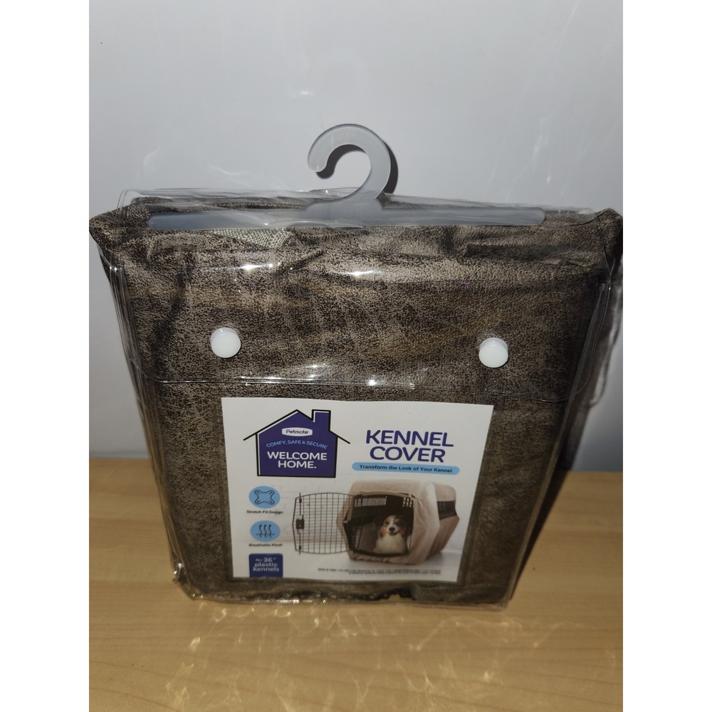 Petmate Welcome Home Kennel Cover for 36" Plastic Kennels Breathable Mesh! NEW!! - Picture 3 of 5